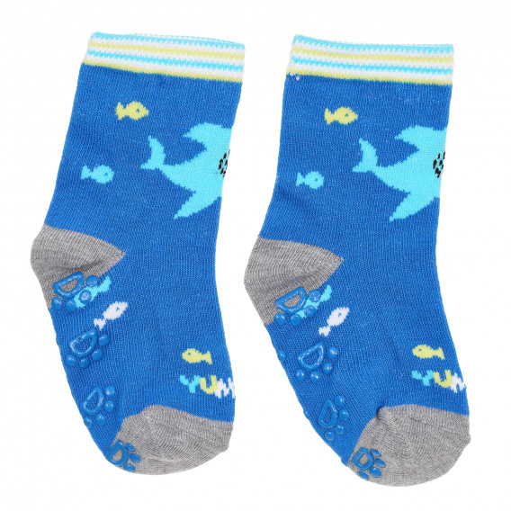 Чорапи с риби за бебе за момче многоцветни YO! 186778 3