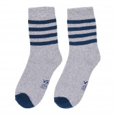 Чорапи за момче в сиво и синьо YO! 186875 
