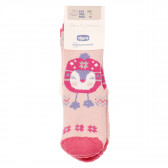 Къси чорапи за момиче, розови Chicco 186915 3