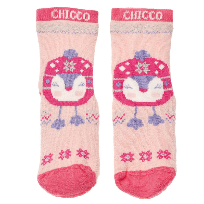 Къси чорапи за момиче, розови  186916