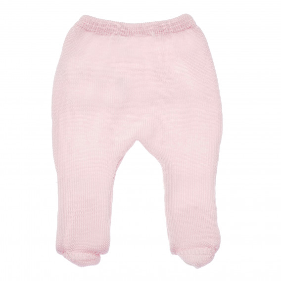 Комплект от блуза и ританки за бебе за момиче розов Chicco 186957 3