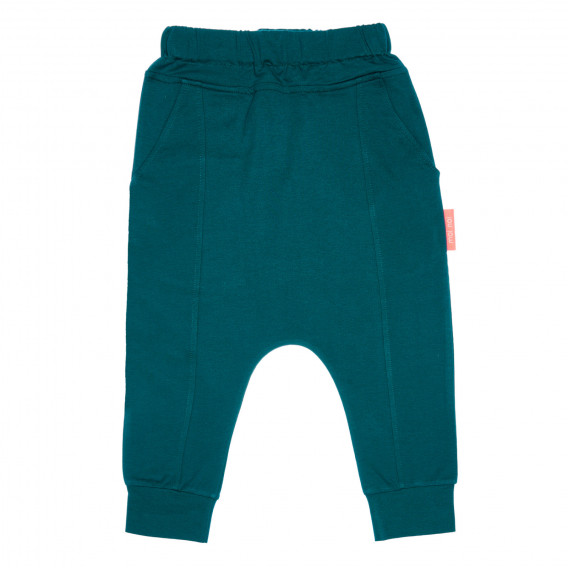 Комплект тениска и дълъг панталон тъмно зелени Moi Noi 187503 5