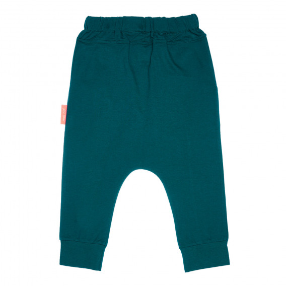 Комплект тениска и дълъг панталон тъмно зелени Moi Noi 187504 6