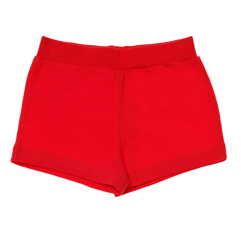 Памучен панталон за бебе за момиче червен  187533