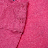 Памучна тениска за бебе за момиче , розова Original Marines 187758 3