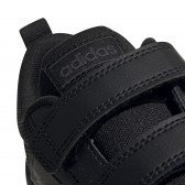 Кожени маратонки с велкро лепенки , черни Adidas 187765 6