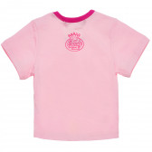 Памучна тениска за бебе за момиче розоваа Original Marines 187814 2