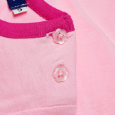 Памучна тениска за бебе за момиче розоваа Original Marines 187816 4