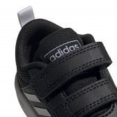 Кожени маратонки с бели ленти , черни Adidas 187828 6