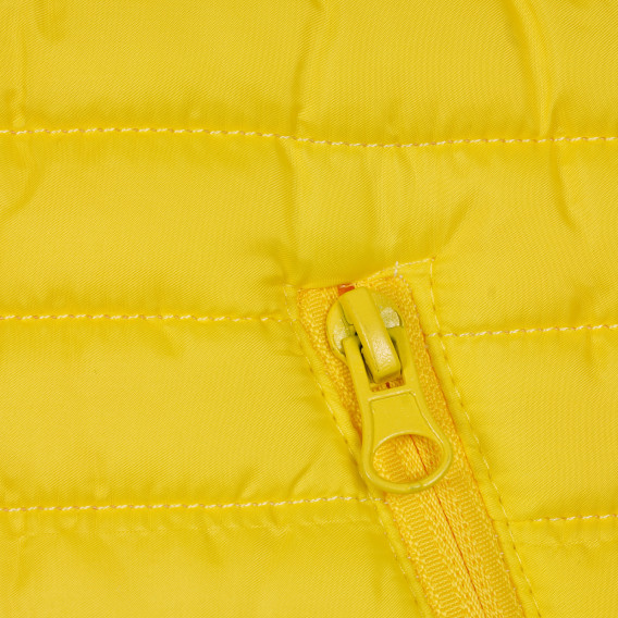 Яке с качулка и джобове жълто Midimod 188063 2
