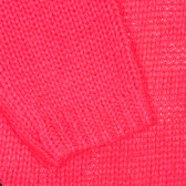 Плетена туника с апликация за момиче розова Cool club 188709 3
