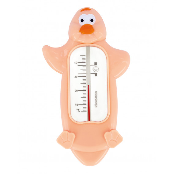 Термометър за баня Penguin, розов Kikkaboo 189498 