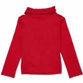 Блуза с дълъг ръкав за момиче червена Chicco 189934 2