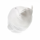 Памучна шапка за бебе за момиче бяла Z Generation 191019 2