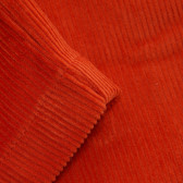 Памучен къс панталон за бебе оранжев Neck & Neck 192645 4