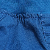 Памучни къси панталони със странични джобове за бебе, сини Tape a l'oeil 192690 3