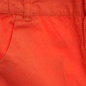 Памучен панталон за момиче оранжев Tape a l'oeil 192770 4