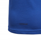 Тениска с принт на футболни мотиви за момче синя Adidas 193045 3