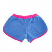 Памучни къси панталони с цветни пръски за момиче COSY REBELS 19400 2