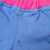 Памучни къси панталони с цветни пръски за момиче COSY REBELS 19401 3
