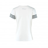 Памучна тениска с принт номер 23 за момче, бяла COSY REBELS 19412 2