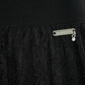 Плисирана пола с дантела за момиче черна Guess 194230 4