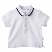 Памучна бяла блуза за бебе Chicco 194682 