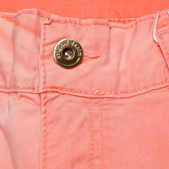 Къси панталони за момиче, оранжеви Original Marines 195286 3