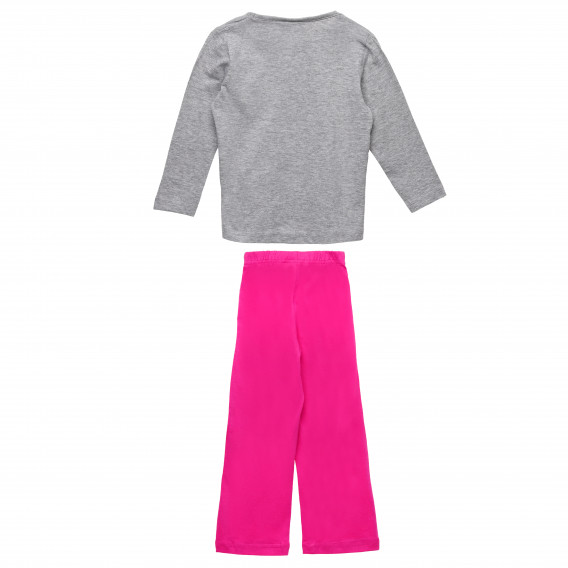 Комплект от две части: блуза и панталони за момиче Emoji 196070 2