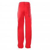 Памучен панталон за момиче червен Tape a l'oeil 196753 2