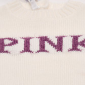Акрилен пуловер с надпис за момиче Idexe 197370 3