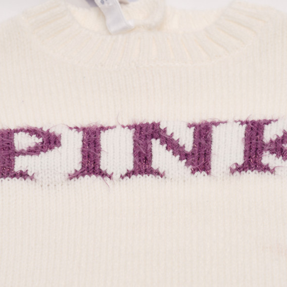 Акрилен пуловер с надпис за момиче Idexe 197370 3