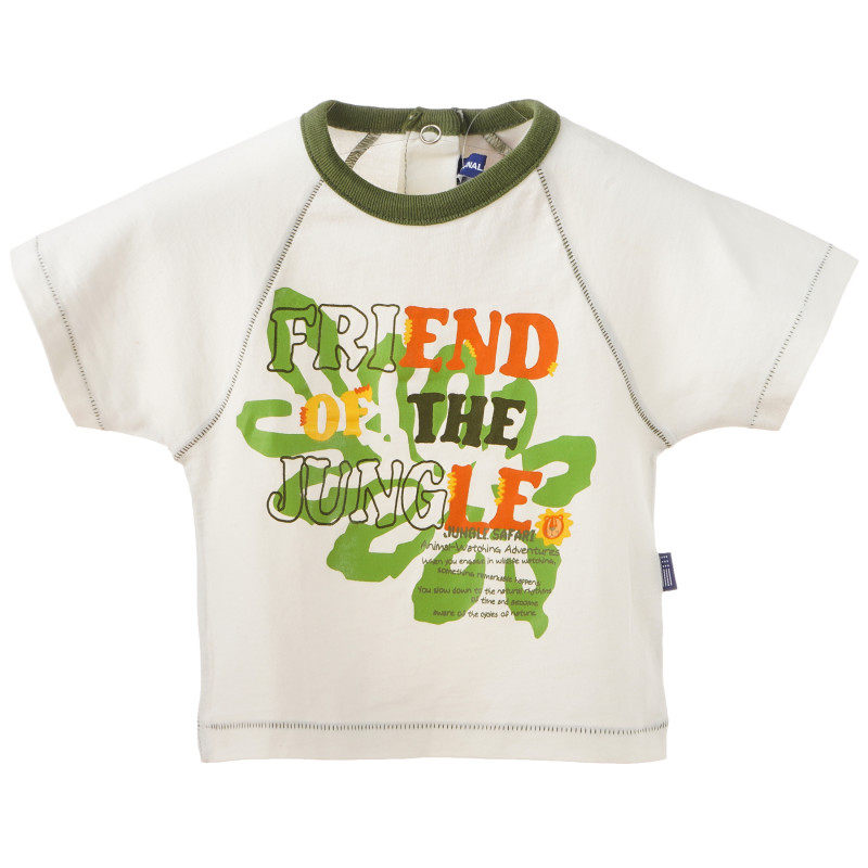 Памучна тениска за бебе за момче многоцветна  197571
