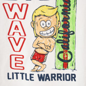 Памучна блуза за бебе за момче многоцветна Original Marines 197640 2