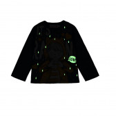Блуза с дълъг ръкав за бебе момиче със светещи в тъмното елементи Boboli 198 3