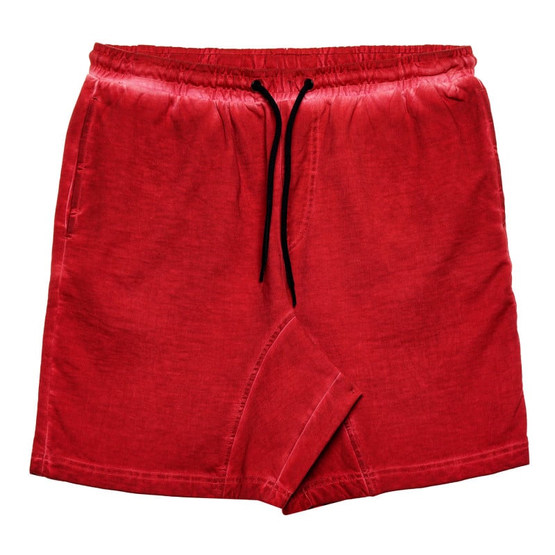 Памучен панталон за момче червен  198328