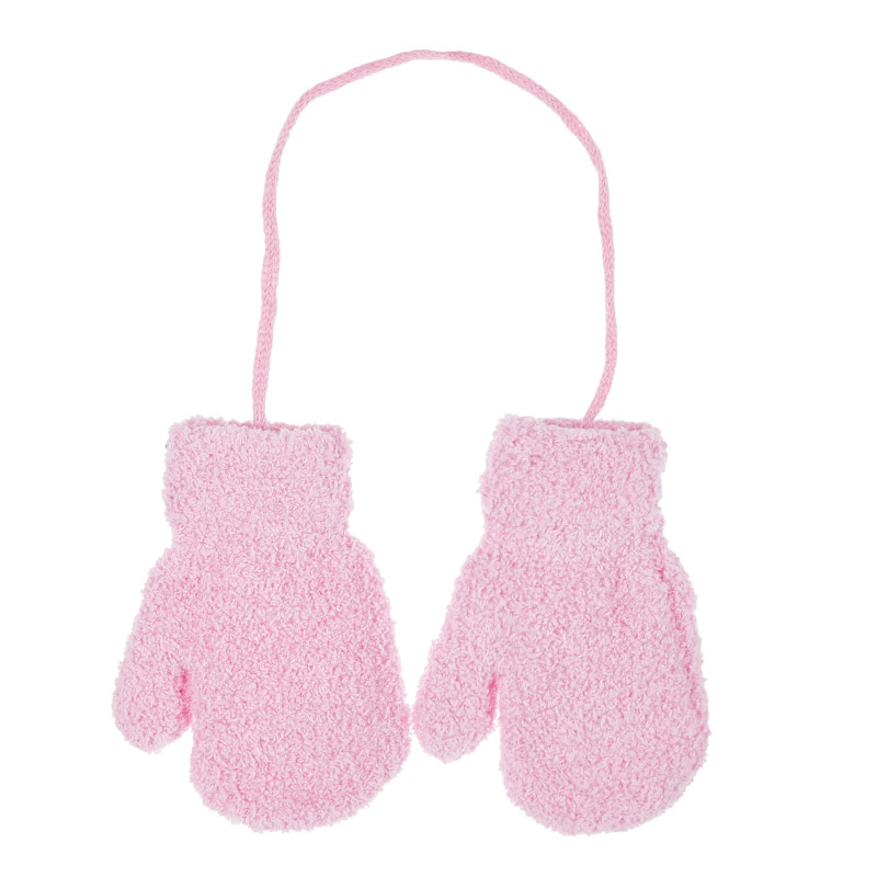 Ръкавици за бебе за момиче светло розови  198634