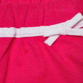 Памучен панталон за бебе за момиче червен Original Marines 199088 2