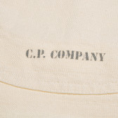 Ленен панталон за момиче бял C.P. Company 199717 4