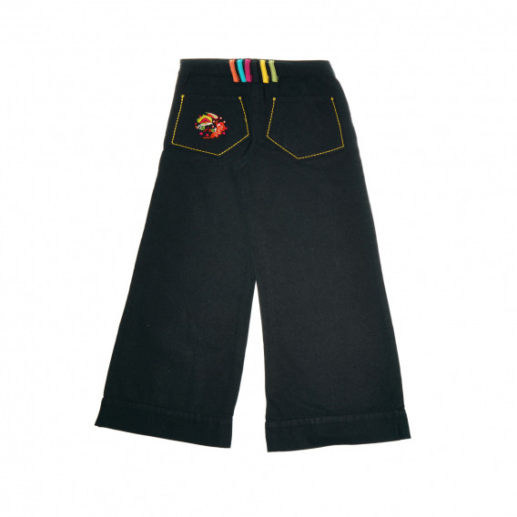 Памучен пола-панталон за момиче черен Naf Naf 199832 2