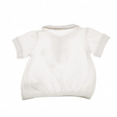Памучна тениска за бебе за момиче бяла Roberto Cavalli 199941 2