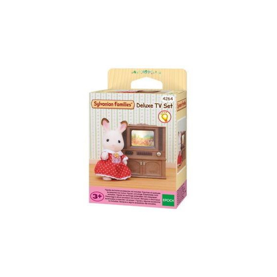 Комплект фигурки Sylvanian Families - Телевизор с шкаф, 2 части Sylvanian Families 200946 