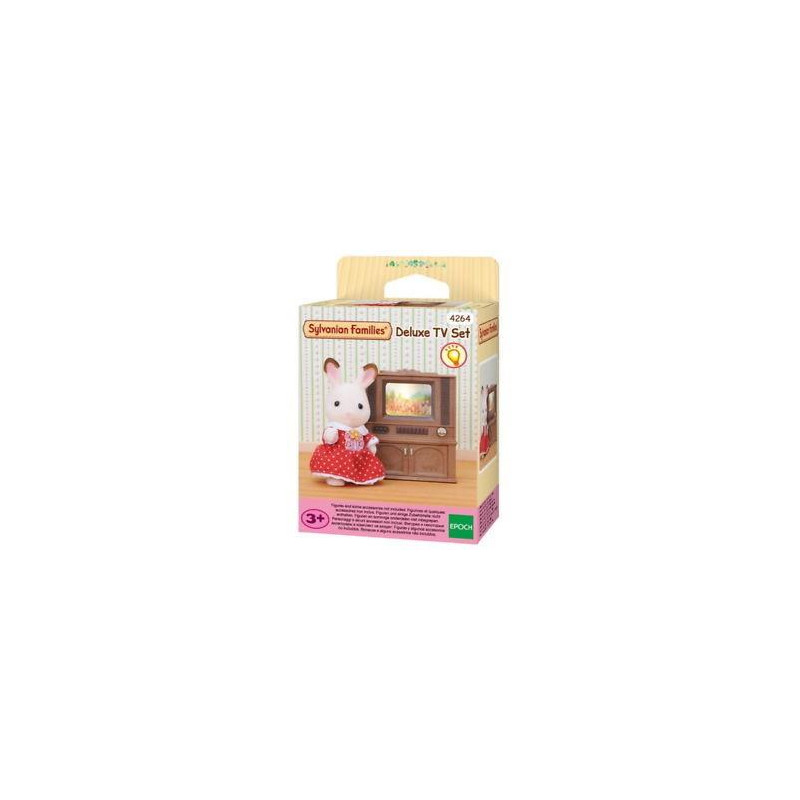 Комплект фигурки Sylvanian Families - Телевизор с шкаф, 2 части  200946
