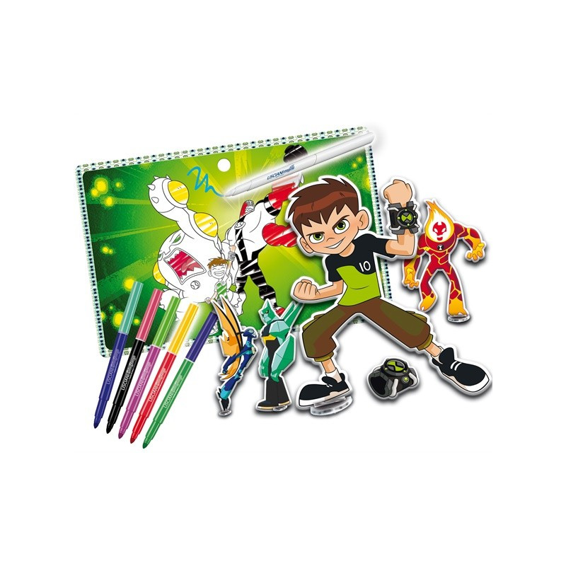 Комплект за рисуване Бен Тен марка Ben 10. Произход Италия | Kidso.bg