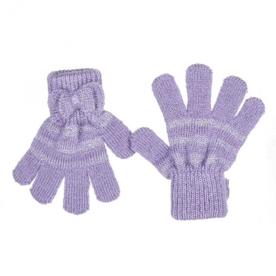Ръкавици за момиче лилави Z Generation 201150 2