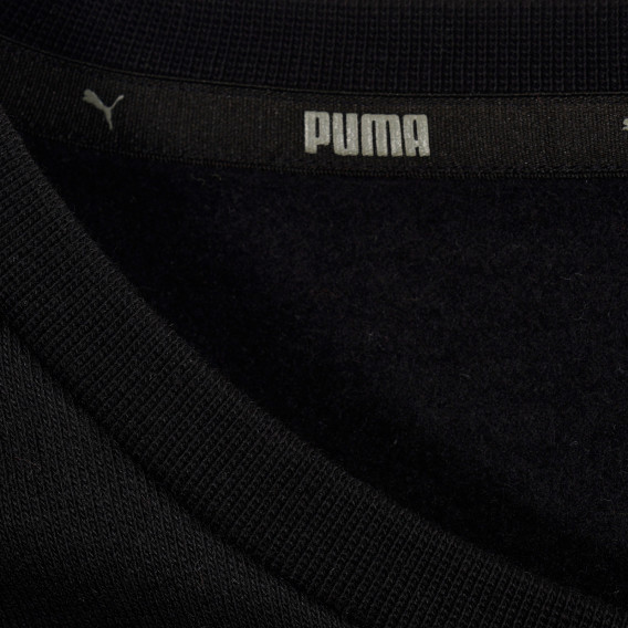 Блуза с дълъг ръкав за момче черна Puma 201219 2