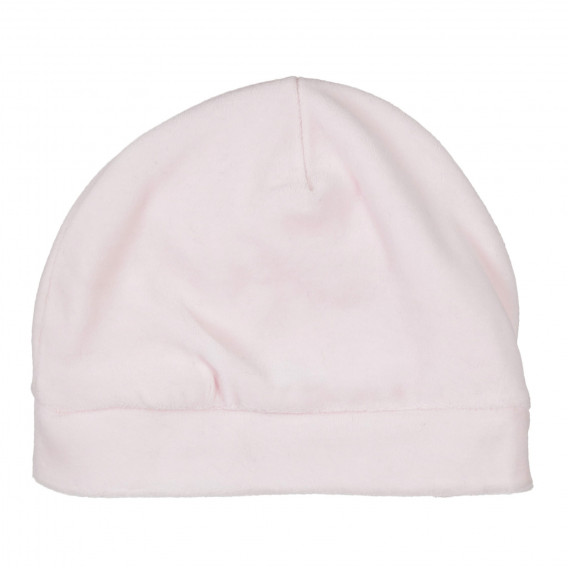 Памучна шапка за бебе за момиче розова Chicco 201357 