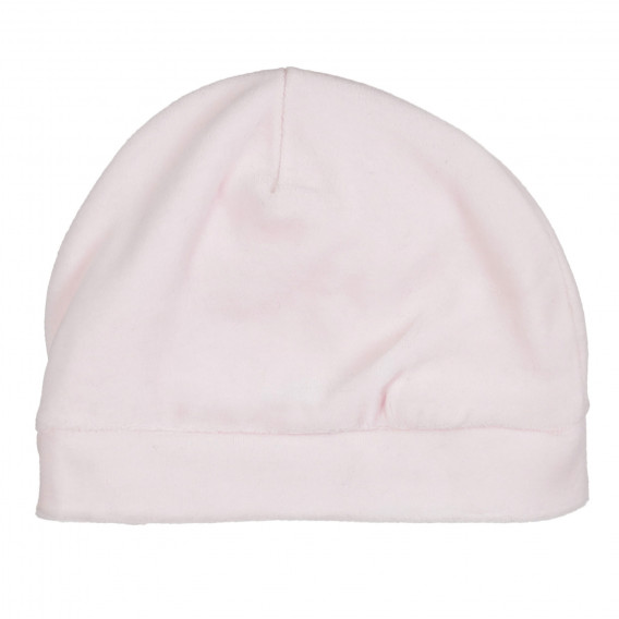Памучна шапка за бебе за момиче розова Chicco 201358 2