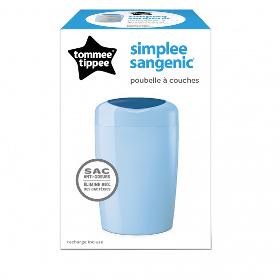 Хигиенен кош за еднократни пелени Simplee - СИН за момче Tommee Tippee 20156 