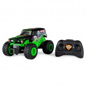 Детски джип с дистанционно - GRAVE DIGGER RC Spin Master 201606 2